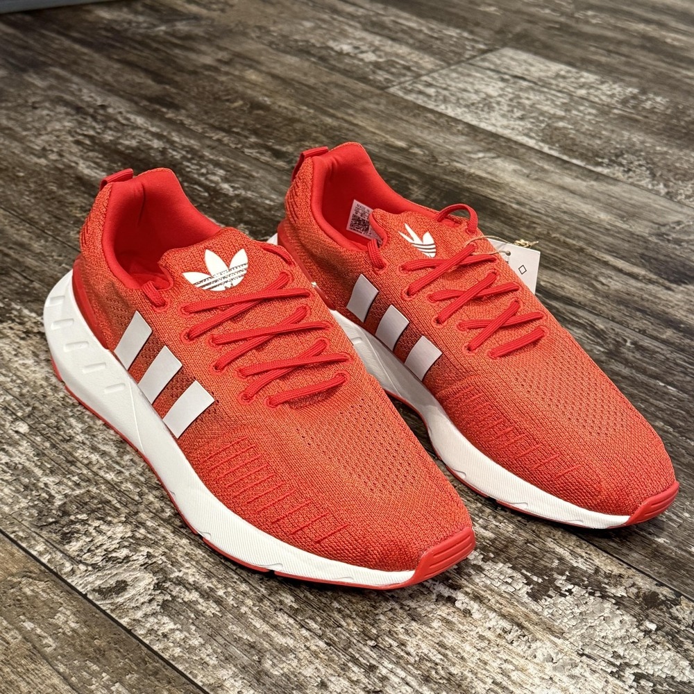 Adidas Swift Run 22 Shoes Mens Size 9 Knit Athletic GZ3497 Sneakers Gym NEW - Picture 1 of 12